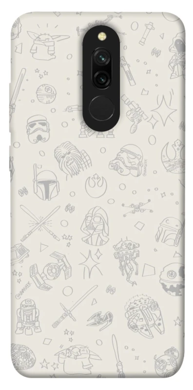 Чохол на Xiaomi Redmi 8 Star Wars background ver.1 фото 1 з 1
