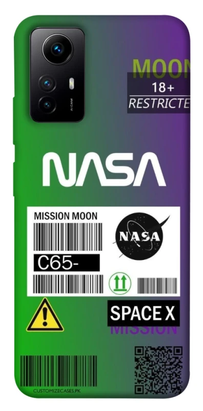 Чохол на Xiaomi Redmi Note 12S NASA ver.2 фото 1 з 1