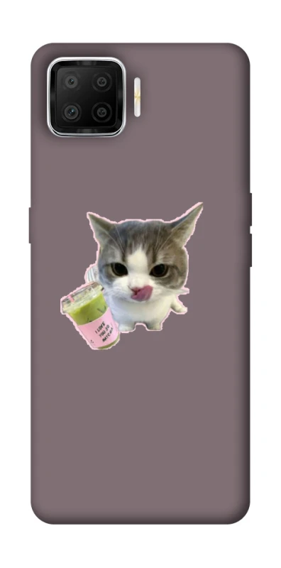 Чохол на Oppo A73 (2017) cat matcha фото 1 з 1