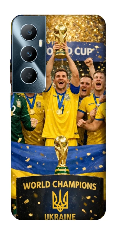 Чехол на Realme C65 4G UA-Football ver.5 фото 1 из 1