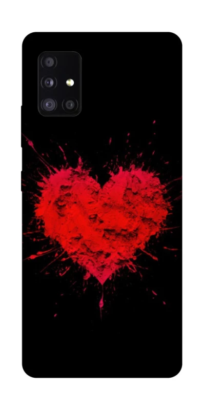 Чохол на Samsung Galaxy A51 5G Splash heart фото 1 з 1