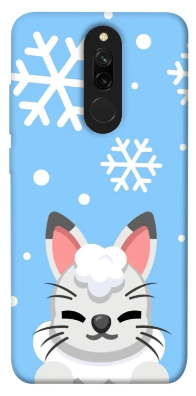 Чохол на Xiaomi Redmi 8 Adopt Me Snow Kitty Smile фото 1 з 1