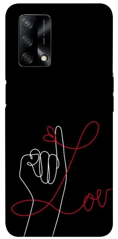 Чехол на Oppo A74 4G Pair romantic theme ver.9 фото 1 из 1