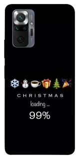 Чехол на Xiaomi Redmi Note 10 Pro Christmas Loading фото 1 из 1