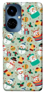 Чохол на TECNO Camon 19 Новорічний v2 фото 1 з 1