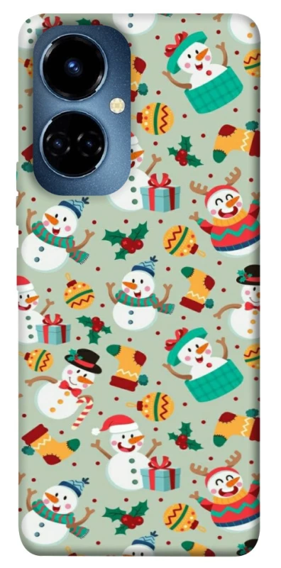 Чехол на TECNO Camon 19 Pro Новогодний v2 фото 1 из 1