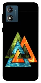 Чехол на Motorola Moto E13 Валькнут v4 фото 1 из 1