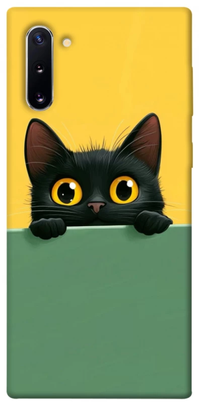Чохол на Samsung Galaxy Note 10 Black cat v2 фото 1 з 1