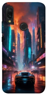 Чехол на Xiaomi Redmi 7 Cyber city фото 1 из 1