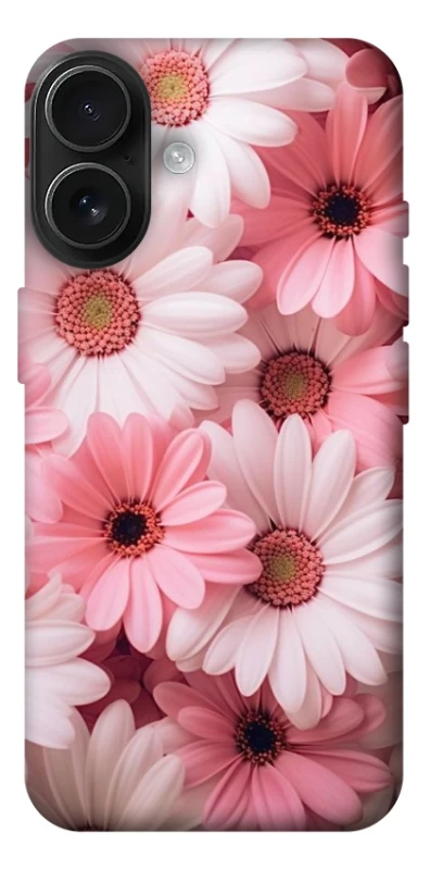 Чехол на Apple iPhone 17 (6.3") Розовые цветы v2 фото 1 из 1