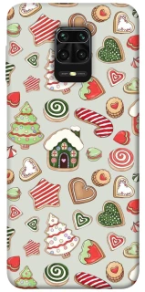 Чохол на Xiaomi Redmi Note 9s / Note 9 Pro / Note 9 Pro Max Новорічний v7 фото 1 з 1