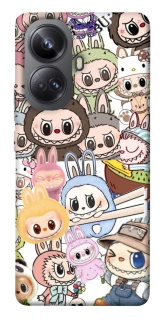 Чехол на Realme 10 Pro+ All Labubus фото 1 из 1