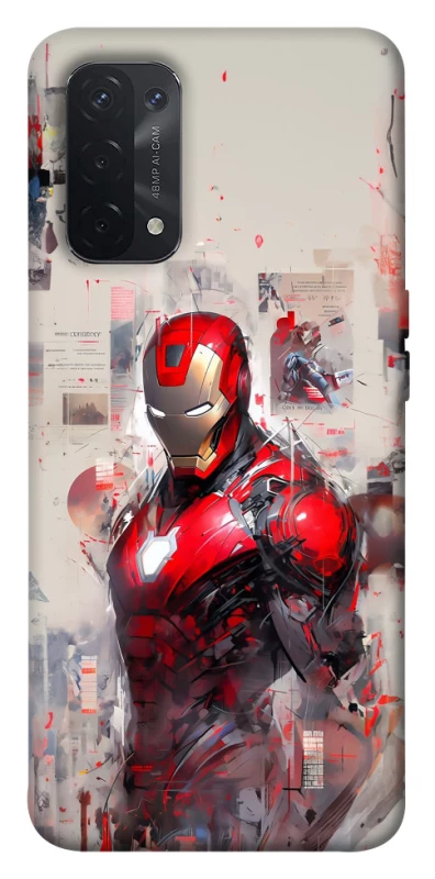 Чохол на Oppo A54 5G / A74 5G Ironman фото 1 з 1