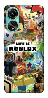 Чохол на Oppo A78 4G Life is Roblox фото 1 з 1