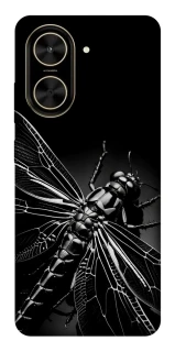 Чохол на Xiaomi Poco C71 Black dragonfly фото 1 з 1