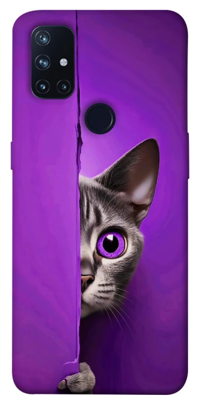 Чохол на OnePlus Nord N10 5G Кіт-підглядач фото 1 з 1