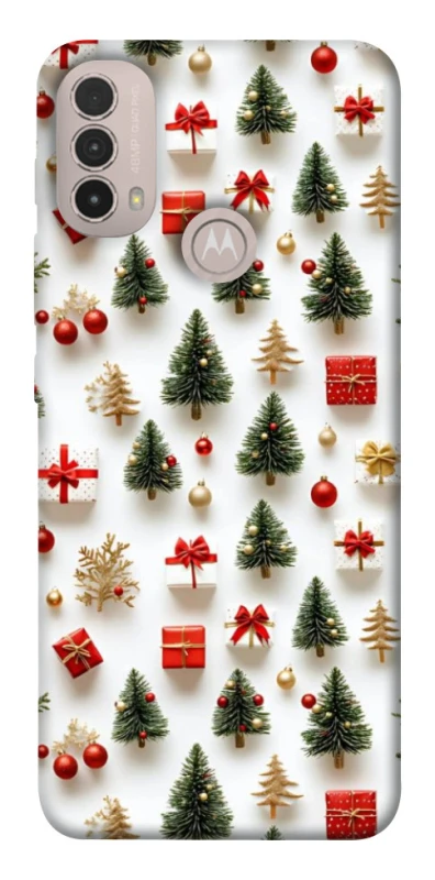 Чохол на Motorola Moto E40 Christmas spirit ver.8 фото 1 з 1