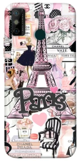 Чехол на TECNO Spark 6 Go Fashion collage ver.8 фото 1 из 1