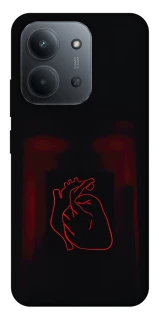 Чехол на Xiaomi Redmi 15C (Global) Красное сердце фото 1 из 1