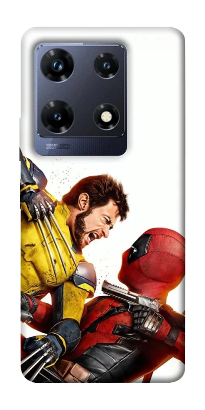 Чехол на Infinix Note 30 Pro Deadpool and Wolverine фото 1 из 1