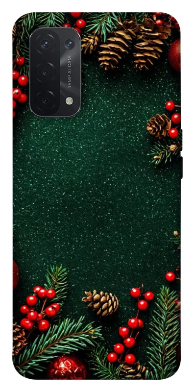 Чохол на Oppo A54 5G / A74 5G Новорічний v30 фото 1 з 1