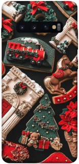 Чехол на Samsung Galaxy S10+ Новогодний v20 фото 1 из 1