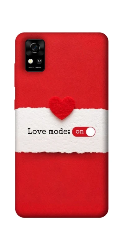 Чехол на ZTE Blade A31 Love Mode ON фото 1 из 1