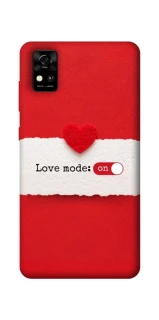 Чехол на ZTE Blade A31 Love Mode ON фото 1 из 1