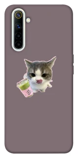 Чохол на Realme 6 cat matcha фото 1 з 1