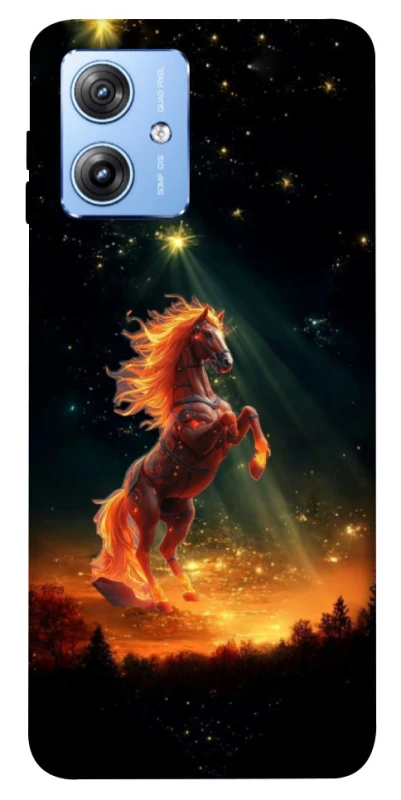 Чохол на Motorola Moto G84 Red Fire Horse ver.2 фото 1 з 1