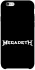 Чехол на Apple iPhone 6/6s plus (5.5") Megadeth logo фото 1 из 1