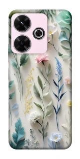Чехол на Xiaomi Poco M6 4G Floral design ver.3 фото 1 из 1
