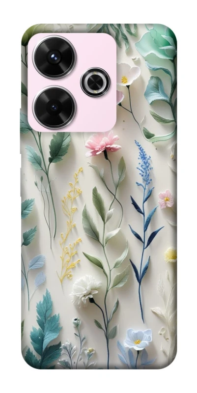 Чохол на Xiaomi Redmi 13 4G Floral design ver.3 фото 1 з 1