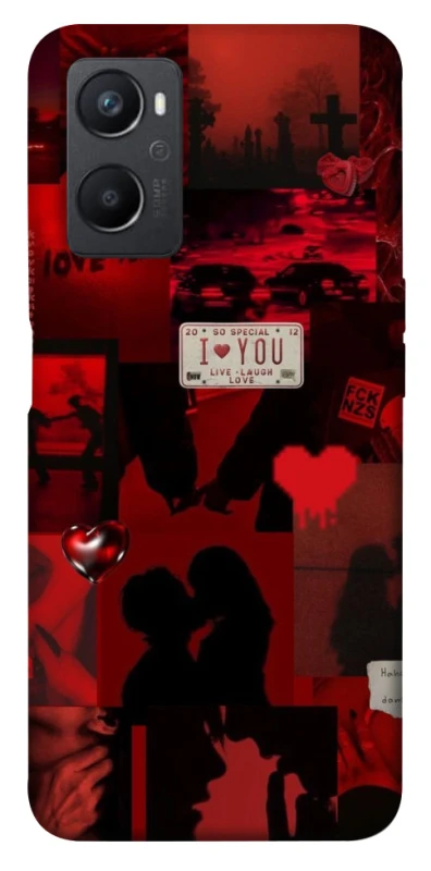 Чохол на Oppo A96 Love collage ver.2 фото 1 з 1