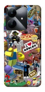 Чехол на Realme Note 60x Roblox collage ver.5 фото 1 из 1