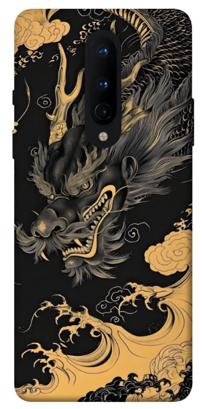 Чохол на OnePlus 8 gold dragon фото 1 з 1