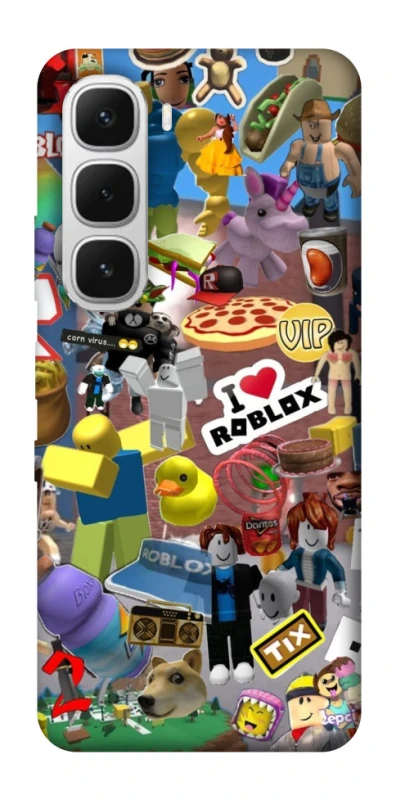 Чохол на Infinix Hot 60i Roblox collage ver.5 фото 1 з 1