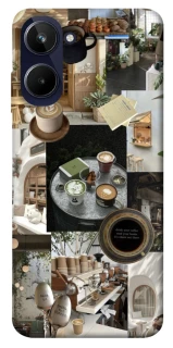 Чехол на Realme 10 4G Coffee collage ver.4 фото 1 из 1