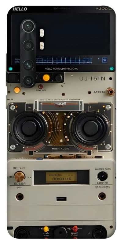 Чехол на Xiaomi Mi Note 10 Lite Audio panel фото 1 из 1