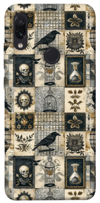 Чехол на Xiaomi Redmi Note 7 / Note 7 Pro / Note 7s Halloween aesthetics ver.2 фото 1 из 1