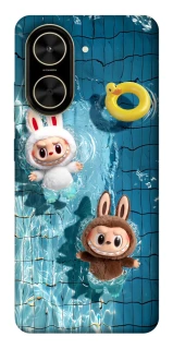 Чохол на Xiaomi Poco C71 Labubu in the pool фото 1 з 1