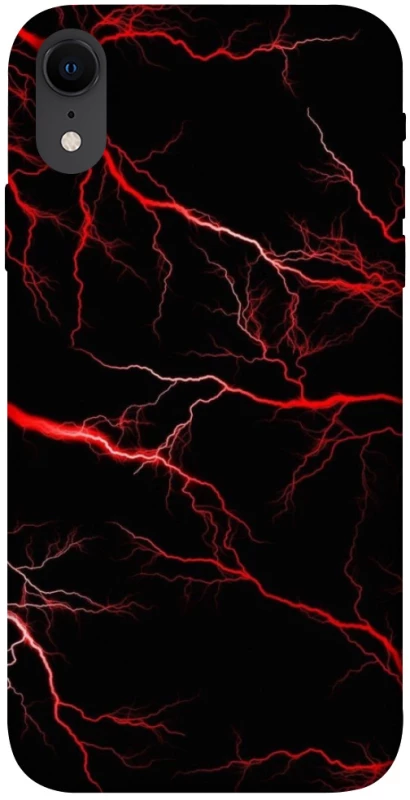 Чехол на Apple iPhone XR (6.1") Красная молния фото 1 из 1