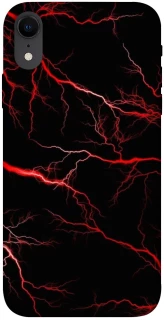 Чехол на Apple iPhone XR (6.1") Красная молния фото 1 из 1