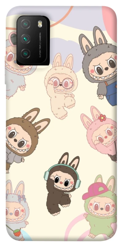 Чехол на Xiaomi Poco M3 Labubu Dance фото 1 из 1