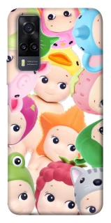 Чехол на Vivo Y31 Fruit-Zoo Kaleidoscope фото 1 из 1