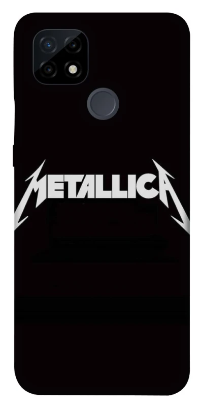 Чехол на Realme C21 Metallica logo фото 1 Чехол на Realme C21 Metallica logo фото 1 из 1
