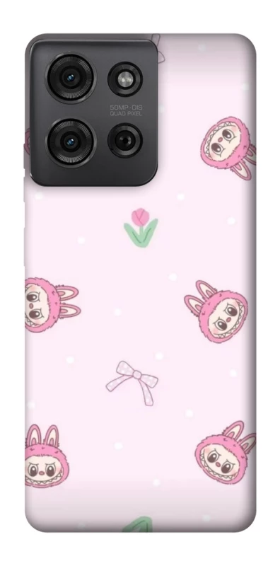 Чохол на Motorola Moto G75 Labubu Flower фото 1 з 1