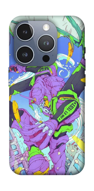 Чехол на Apple iPhone 16 Pro Евангелион v2 фото 1 из 1