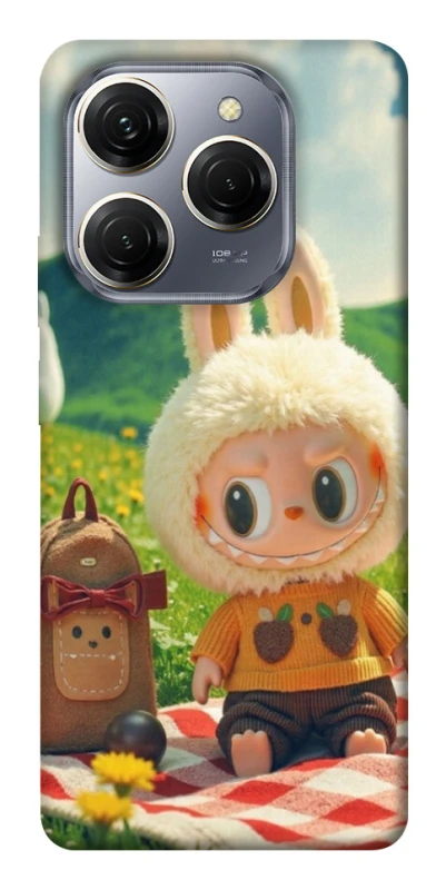 Чехол на TECNO Spark 20 Pro Labubu Smile Edition фото 1 из 1