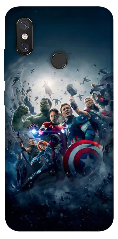 Чохол на Xiaomi Mi 8 Marvel heroes фото 1 з 1